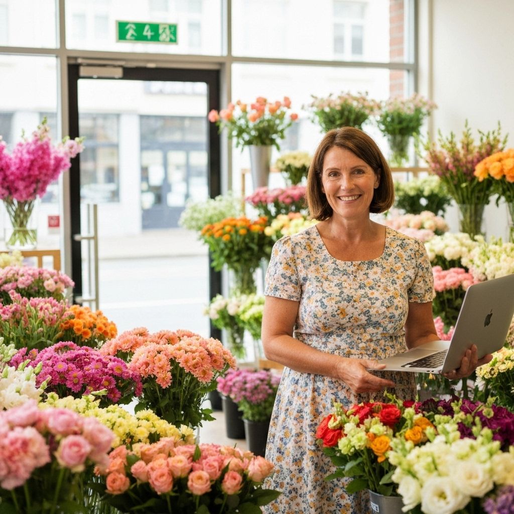Friendly local business owner — success story image placeholder
